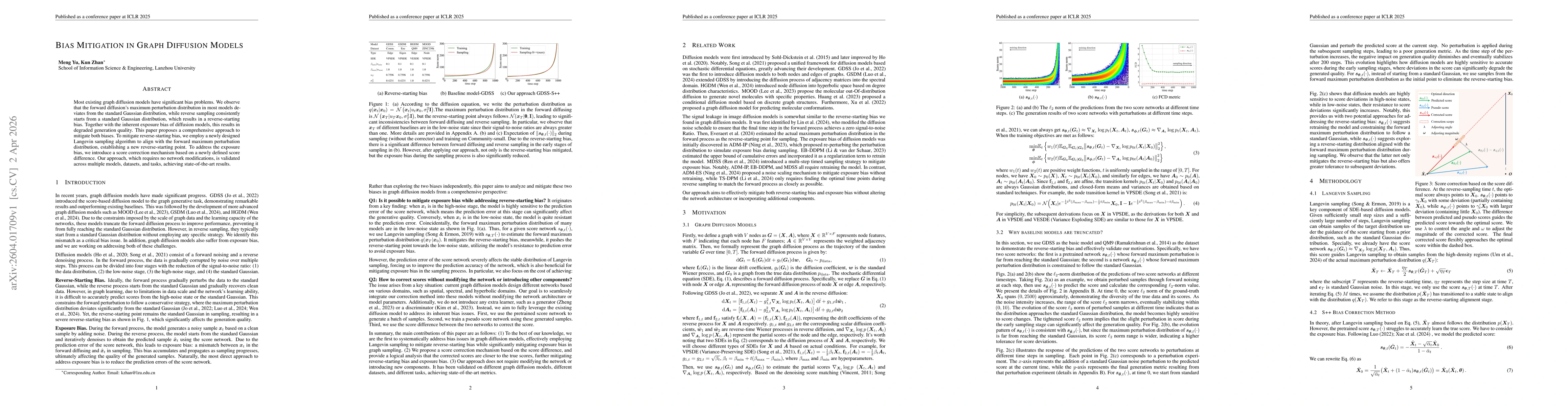 Thumbnail for Bias mitigation in graph diffusion models
