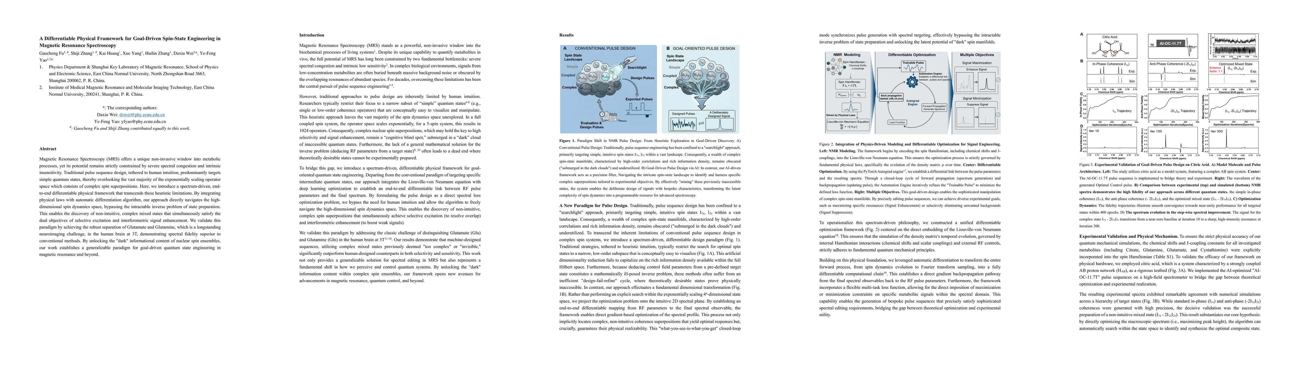Thumbnail for A Differentiable Physical Framework for Goal-Driven Spin-State Engineering in Magnetic Resonance Spectroscopy