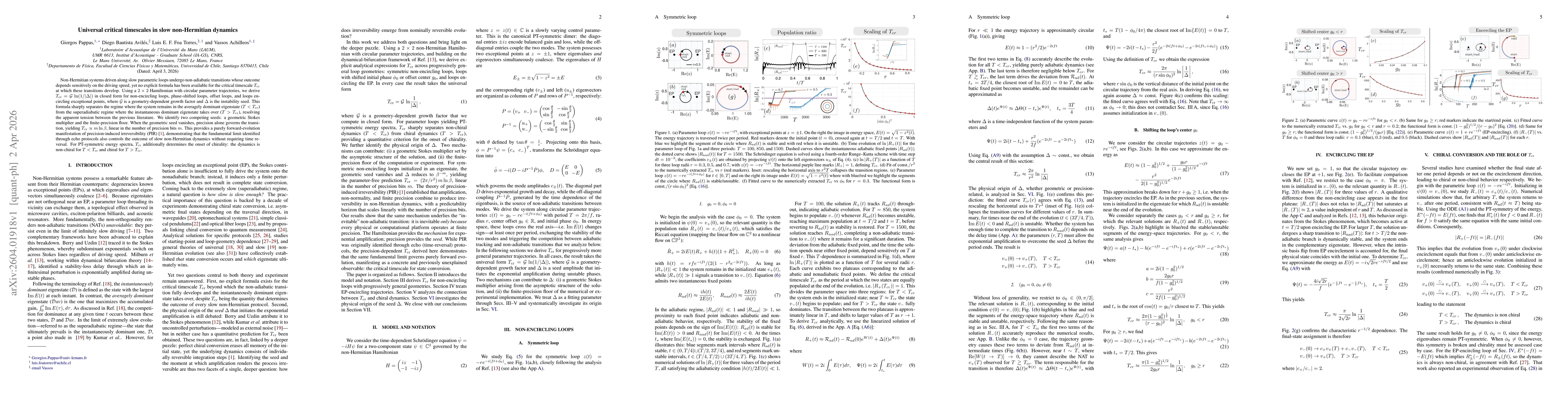 Thumbnail for Universal critical timescales in slow non-Hermitian dynamics