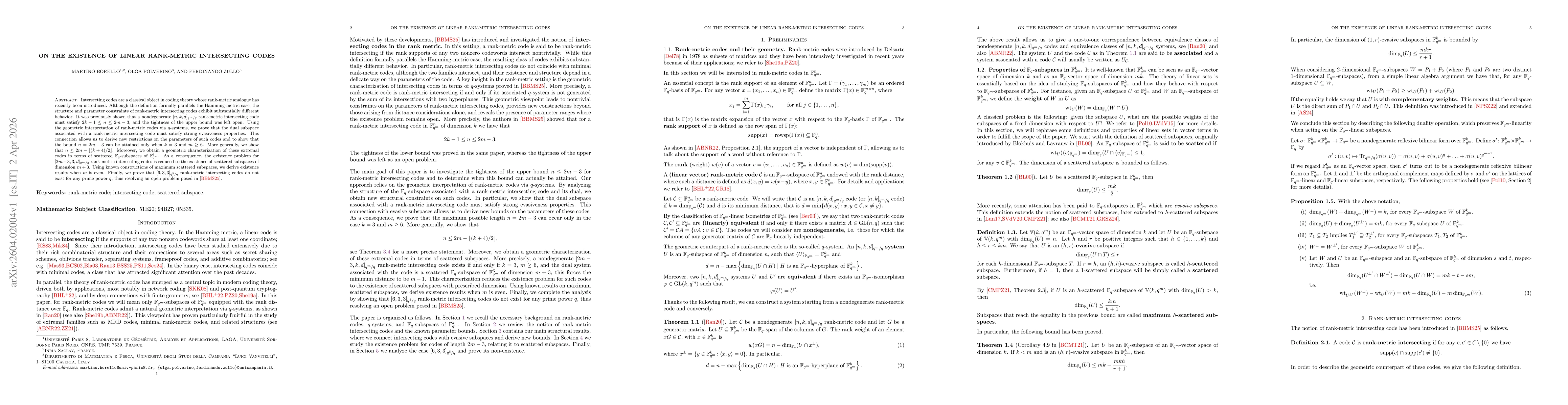 Thumbnail for On the existence of linear rank-metric intersecting codes