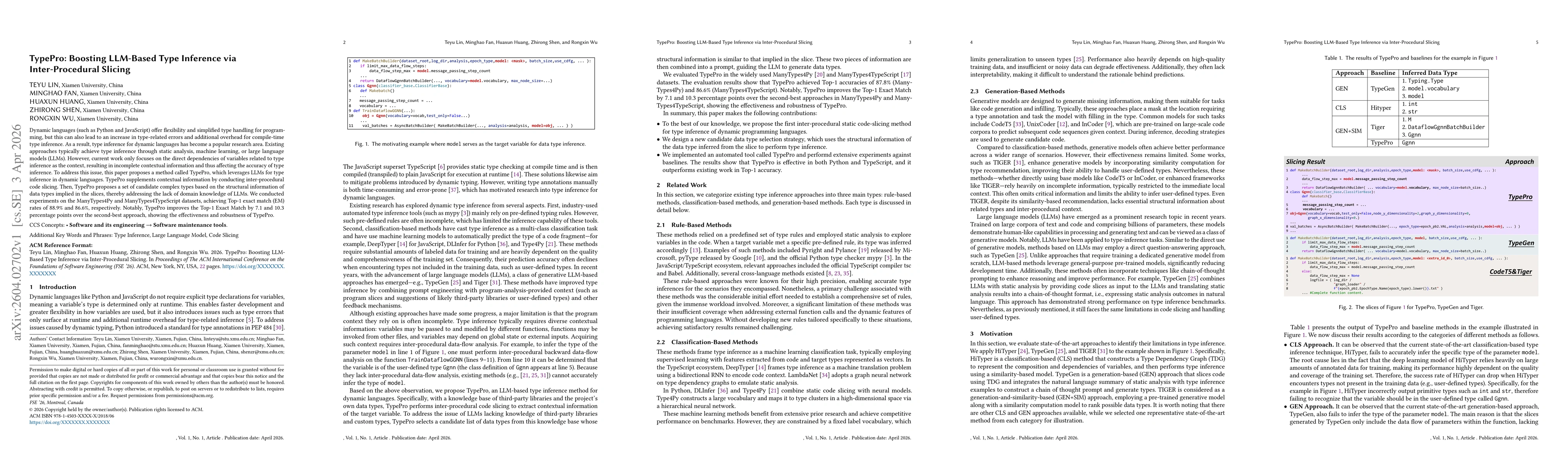 Thumbnail for TypePro: Boosting LLM-Based Type Inference via Inter-Procedural Slicing