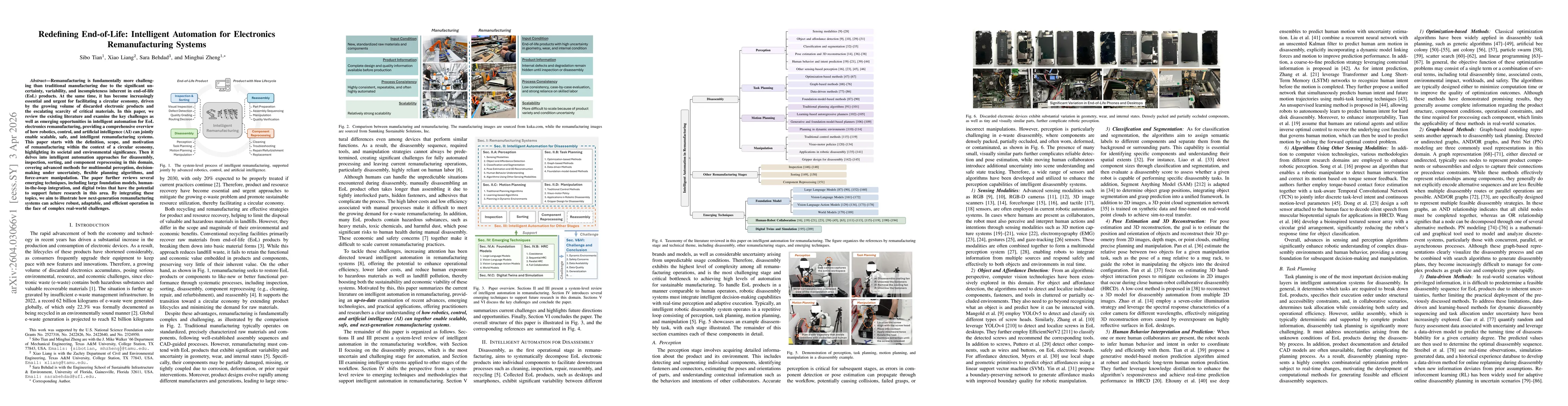 Thumbnail for Redefining End-of-Life: Intelligent Automation for Electronics Remanufacturing Systems
