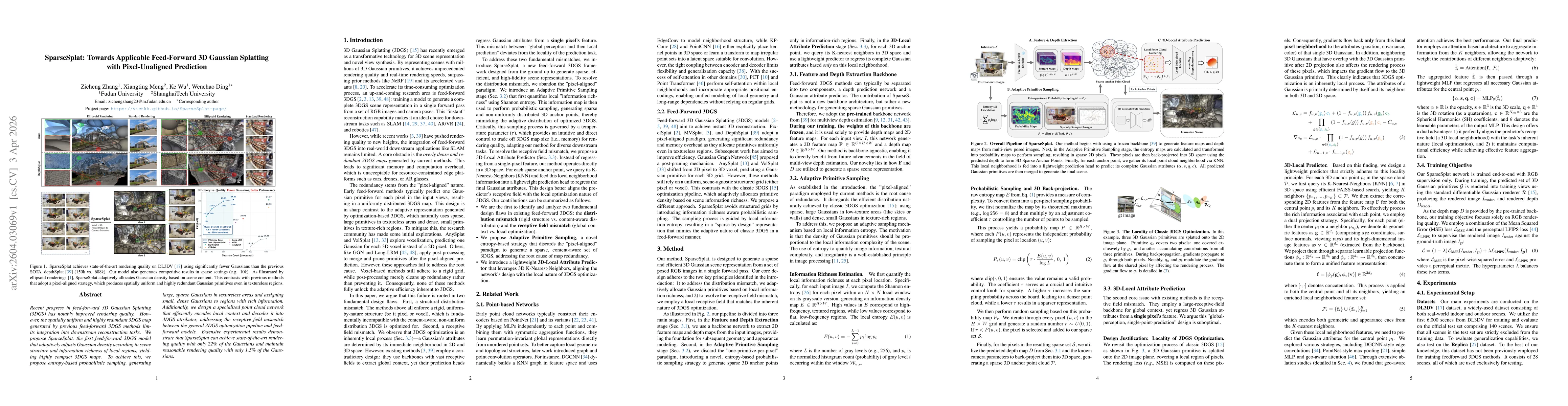 Thumbnail for SparseSplat: Towards Applicable Feed-Forward 3D Gaussian Splatting with Pixel-Unaligned Prediction