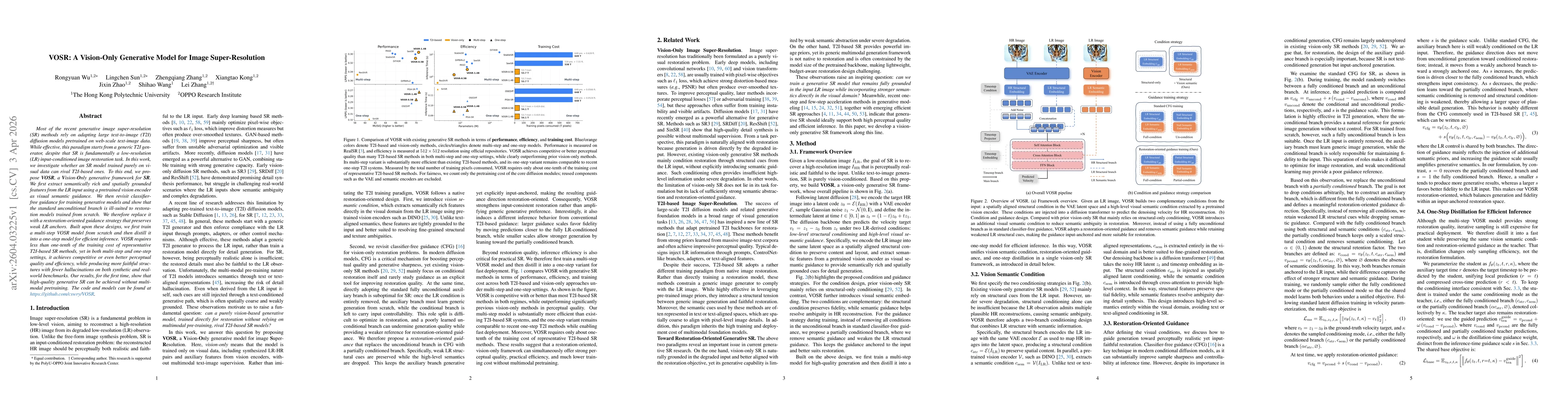 Thumbnail for VOSR: A Vision-Only Generative Model for Image Super-Resolution