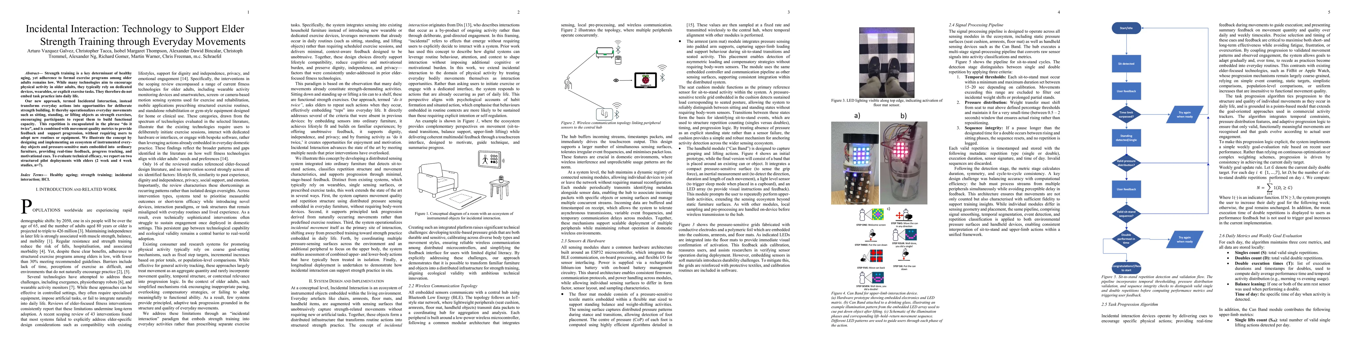 Thumbnail for Incidental Interaction: Technology to Support Elder Strength Training through Everyday Movements