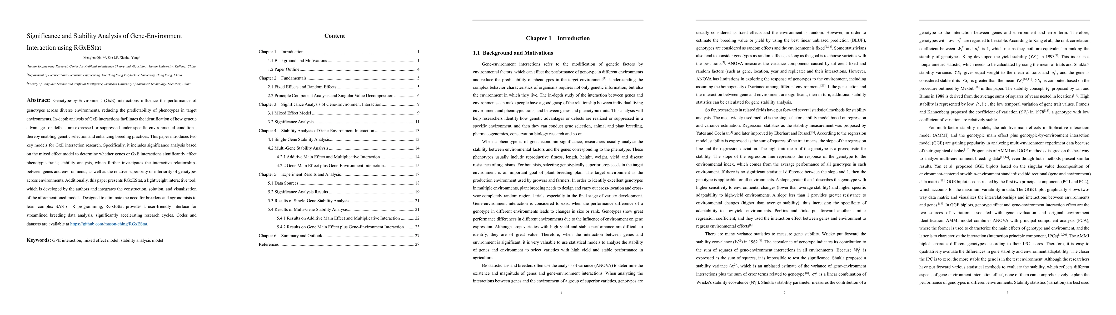 Thumbnail for Significance and Stability Analysis of Gene-Environment Interaction using RGxEStat