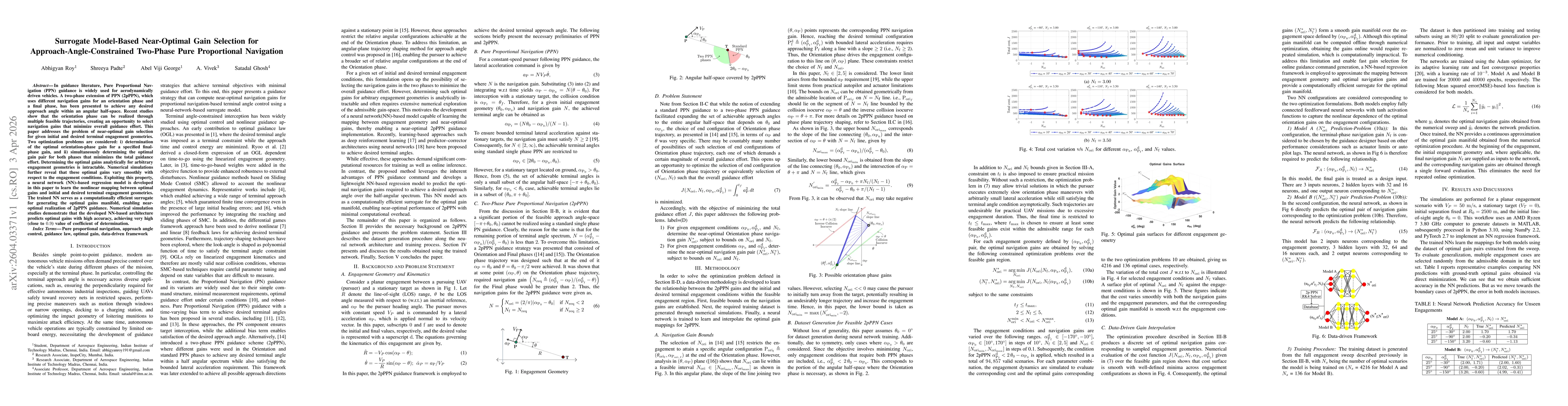Thumbnail for Surrogate Model-Based Near-Optimal Gain Selection for Approach-Angle-Constrained Two-Phase Pure Proportional Navigation