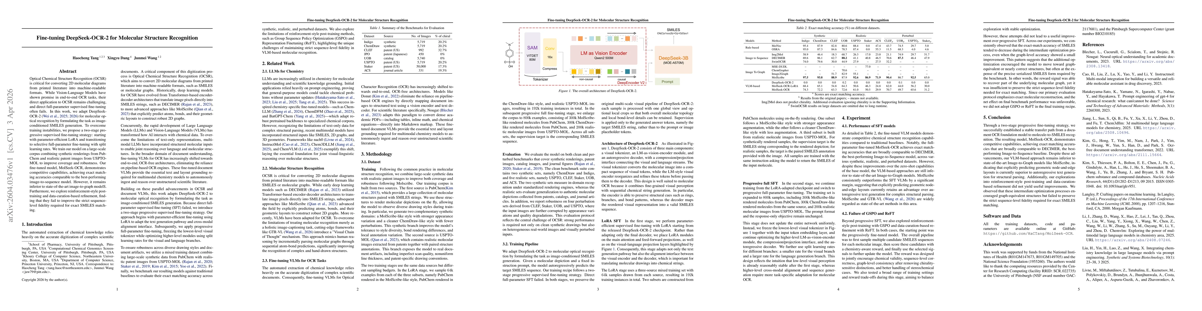 Thumbnail for Fine-tuning DeepSeek-OCR-2 for Molecular Structure Recognition
