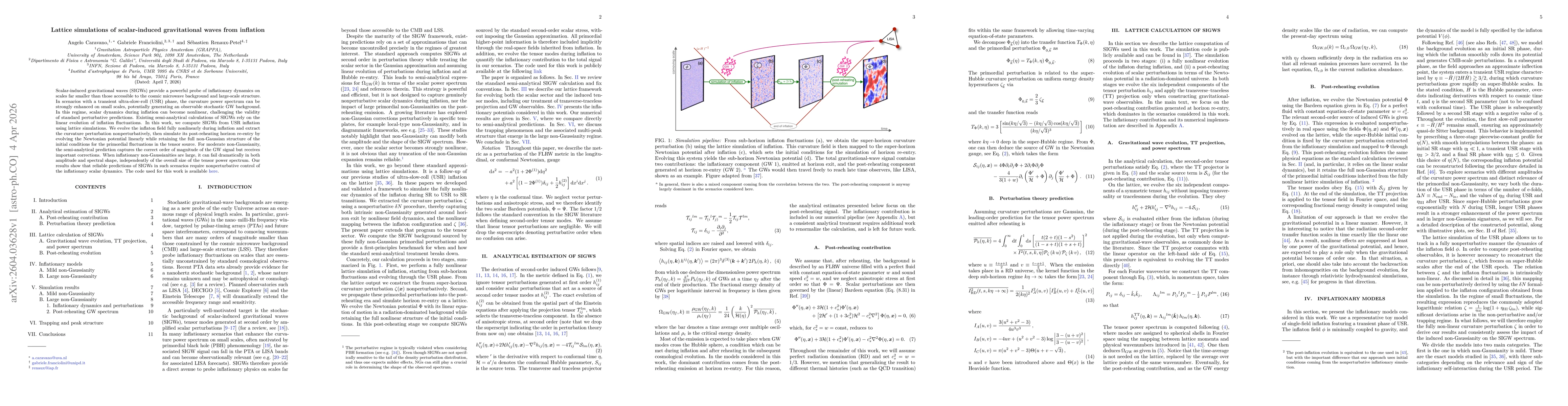 Thumbnail for Lattice simulations of scalar-induced gravitational waves from inflation