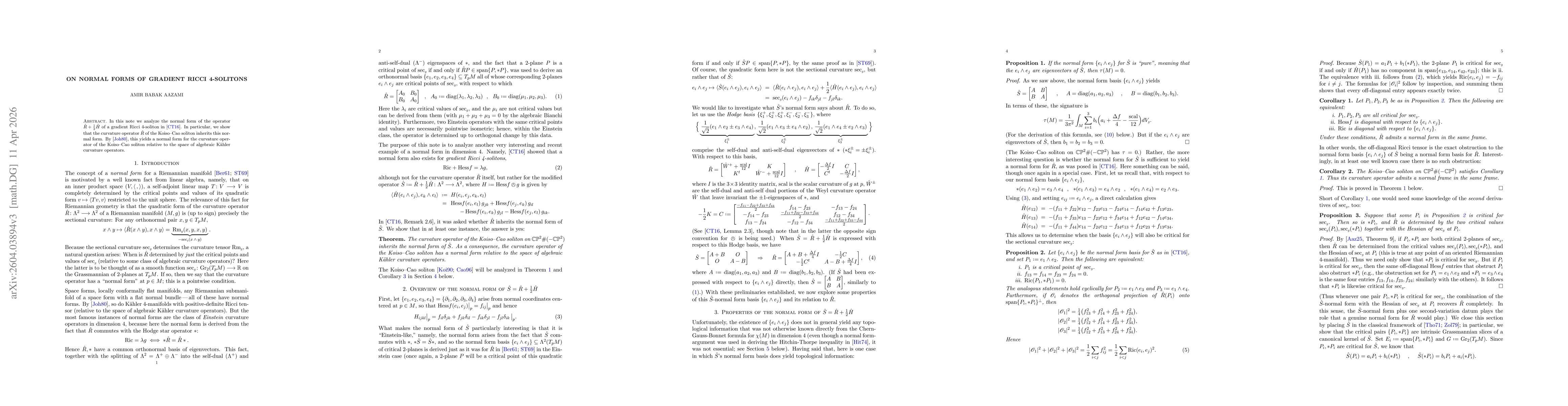 Thumbnail for On the Hitchin-Thorpe inequality for gradient Ricci 4-solitons