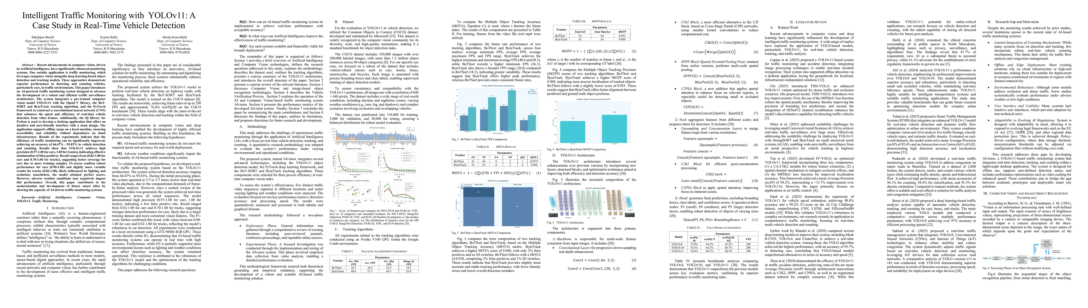 Thumbnail for Intelligent Traffic Monitoring with YOLOv11: A Case Study in Real-Time Vehicle Detection