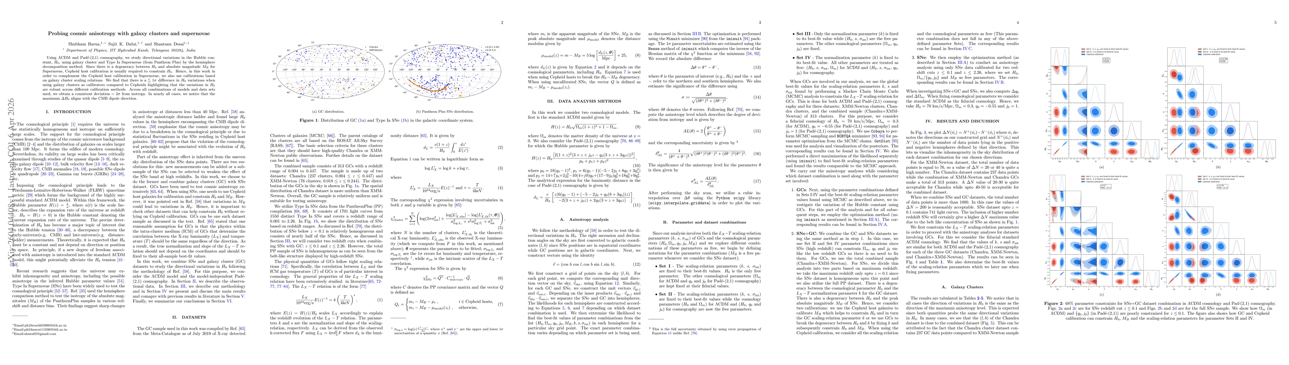 Thumbnail for Probing cosmic anisotropy with galaxy clusters and supernovae