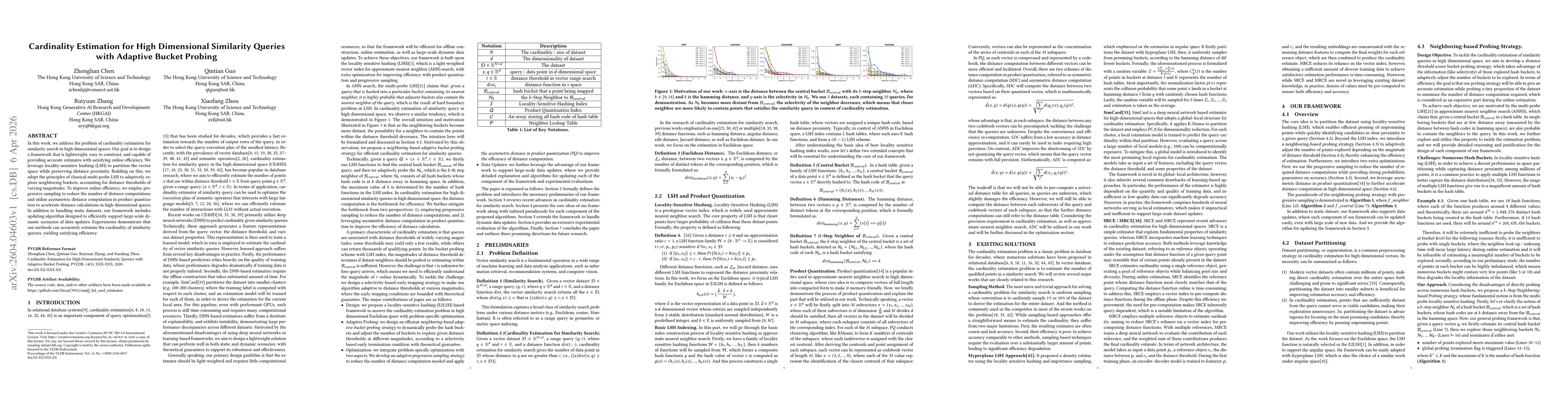 Thumbnail for Cardinality Estimation for High Dimensional Similarity Queries with Adaptive Bucket Probing