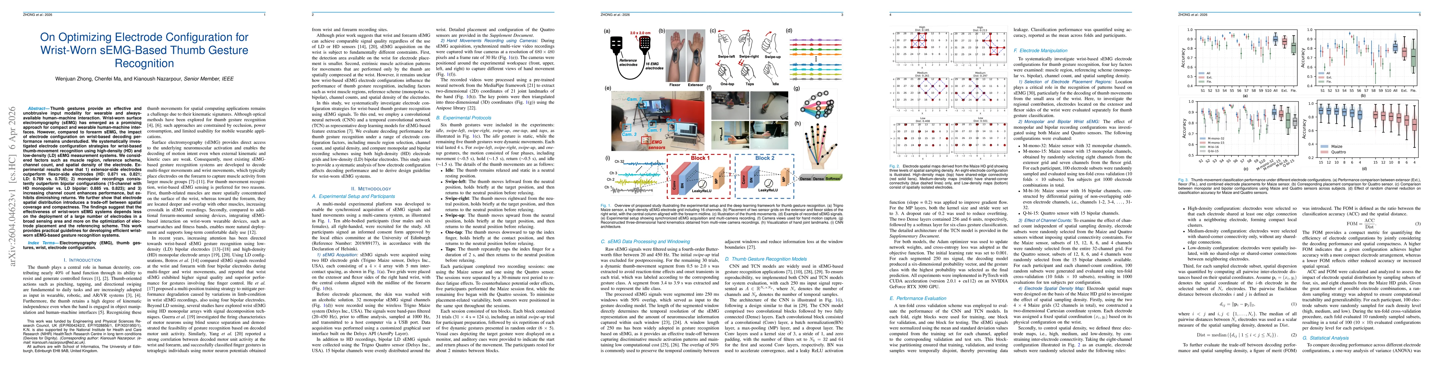 Thumbnail for On Optimizing Electrode Configuration for Wrist-Worn sEMG-Based Thumb Gesture Recognition