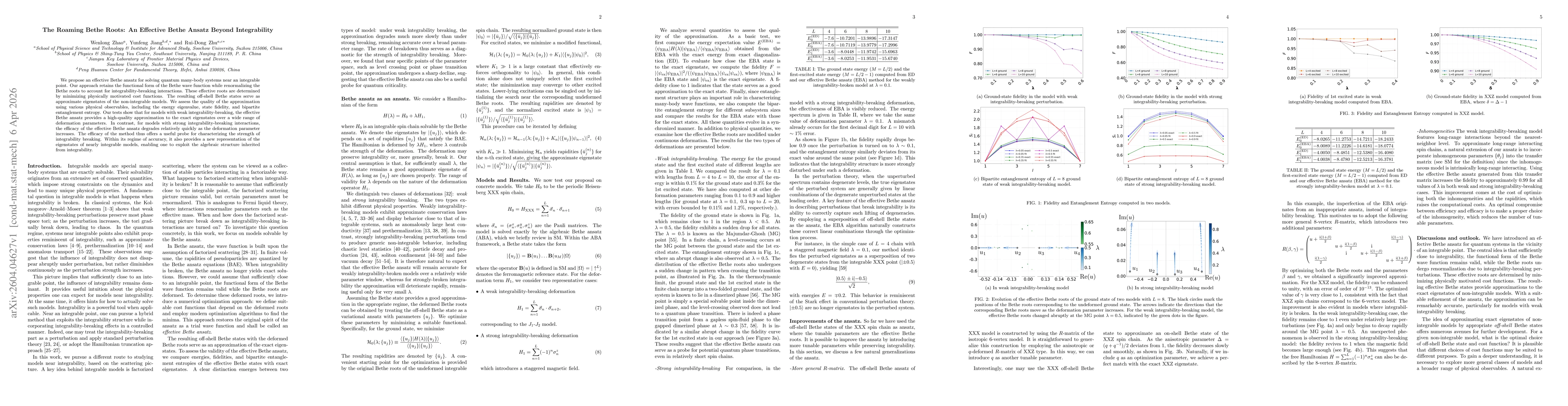 Thumbnail for The Roaming Bethe Roots: An Effective Bethe Ansatz Beyond Integrability