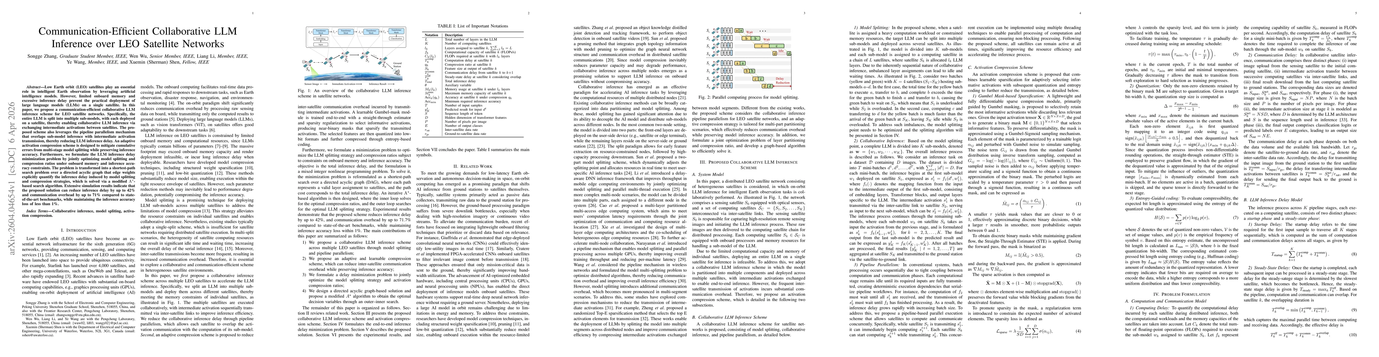 Thumbnail for Communication-Efficient Collaborative LLM Inference over LEO Satellite Networks