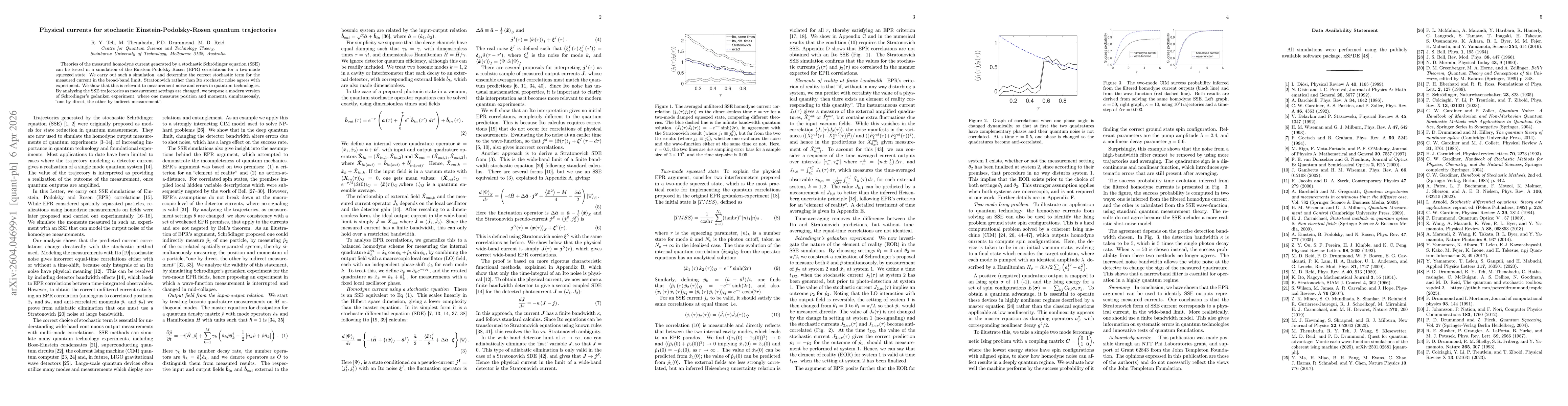 Thumbnail for Physical currents for stochastic Einstein-Podolsky-Rosen quantum trajectories