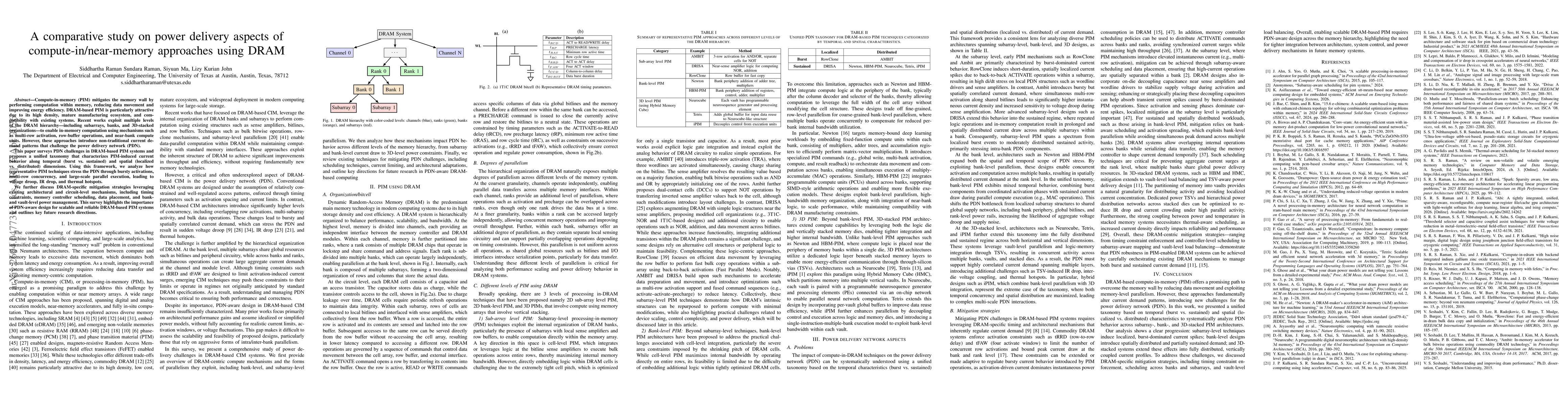 Thumbnail for A comparative study on power delivery aspects of compute-in/near-memory approaches using DRAM