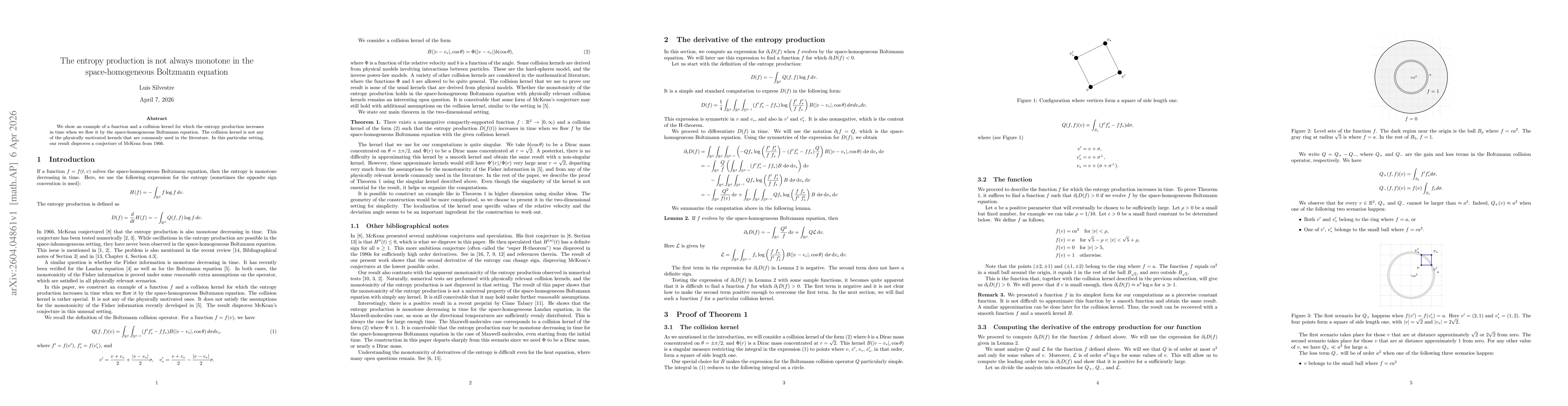 Thumbnail for The entropy production is not always monotone in the space-homogeneous Boltzmann equation
