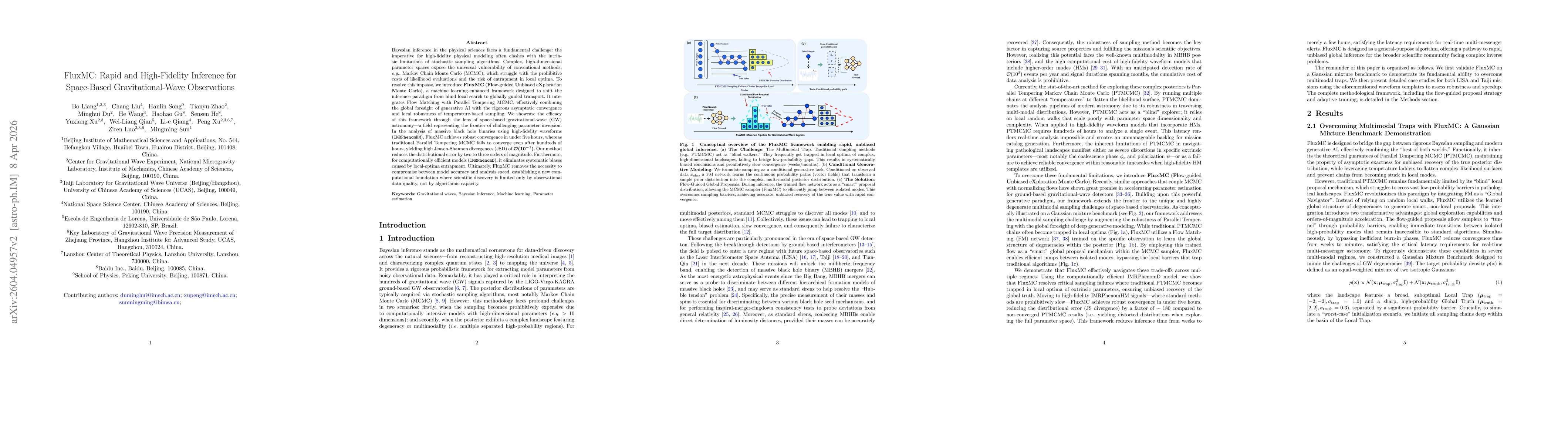 Thumbnail for FluxMC: Rapid and High-Fidelity Inference for Space-Based Gravitational-Wave Observations