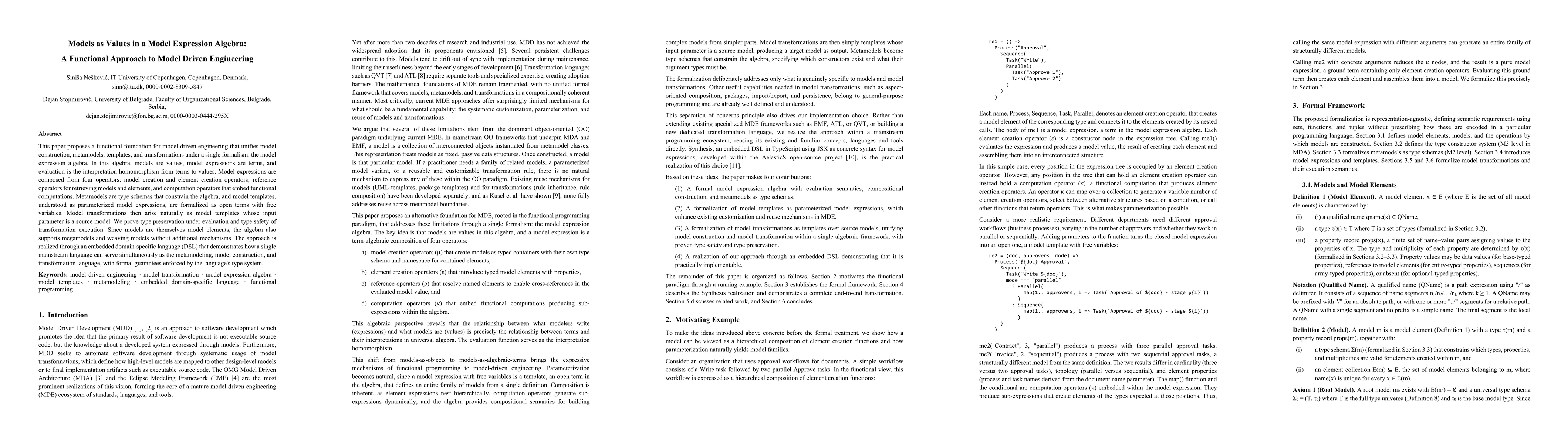 Thumbnail for Models as Values in a Model Expression Algebra: A Functional Approach to Model Driven Engineering