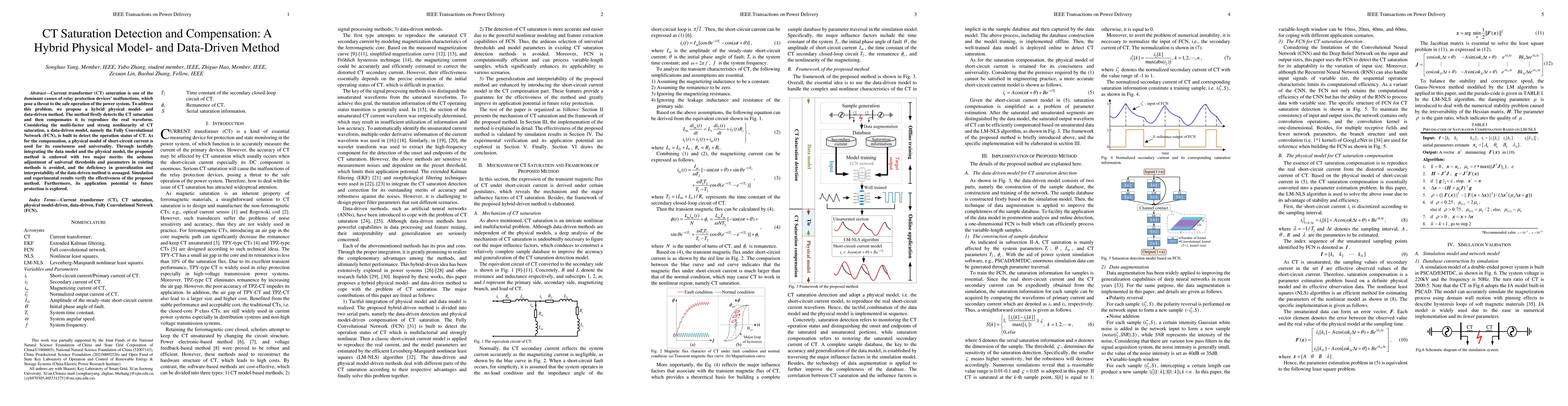 Thumbnail for CT Saturation Detection and Compensation: A Hybrid Physical Model- and Data-Driven Method