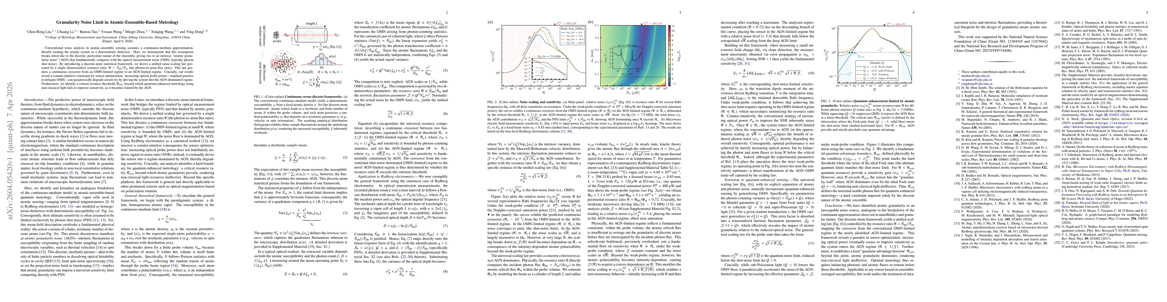 Thumbnail for Granularity Noise Limit in Atomic-Ensemble-Based Metrology