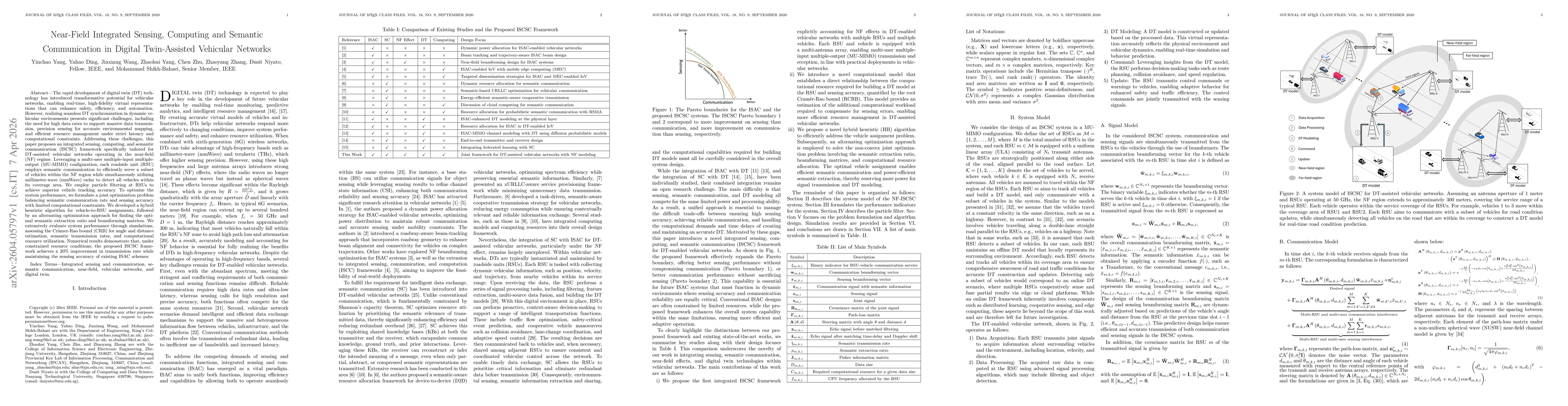 Thumbnail for Near-Field Integrated Sensing, Computing and Semantic Communication in Digital Twin-Assisted Vehicular Networks