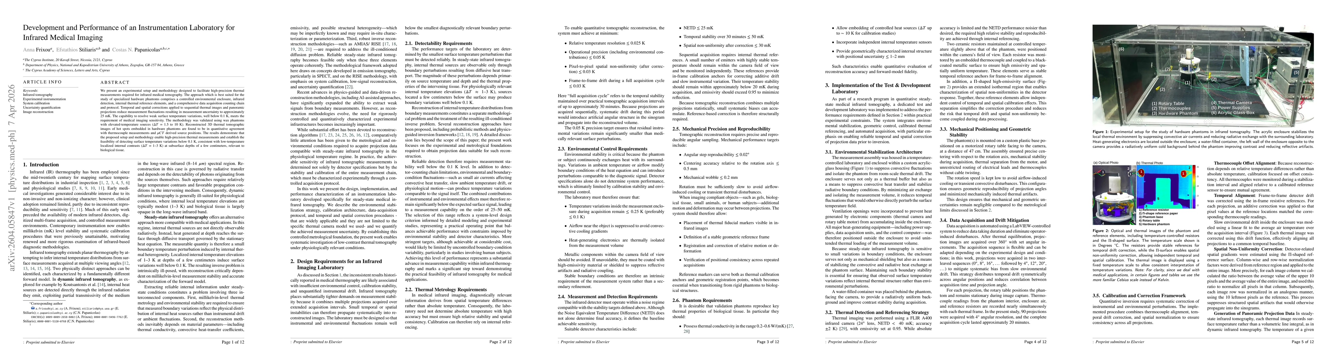 Thumbnail for Development and Performance of an Instrumentation Laboratory for Infrared Medical Imaging