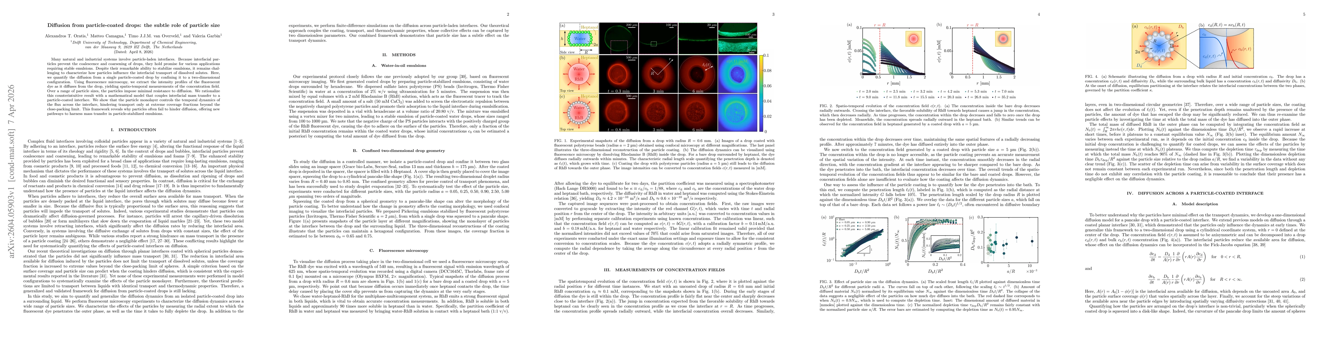 Thumbnail for Diffusion from particle-coated drops: the subtle role of particle size