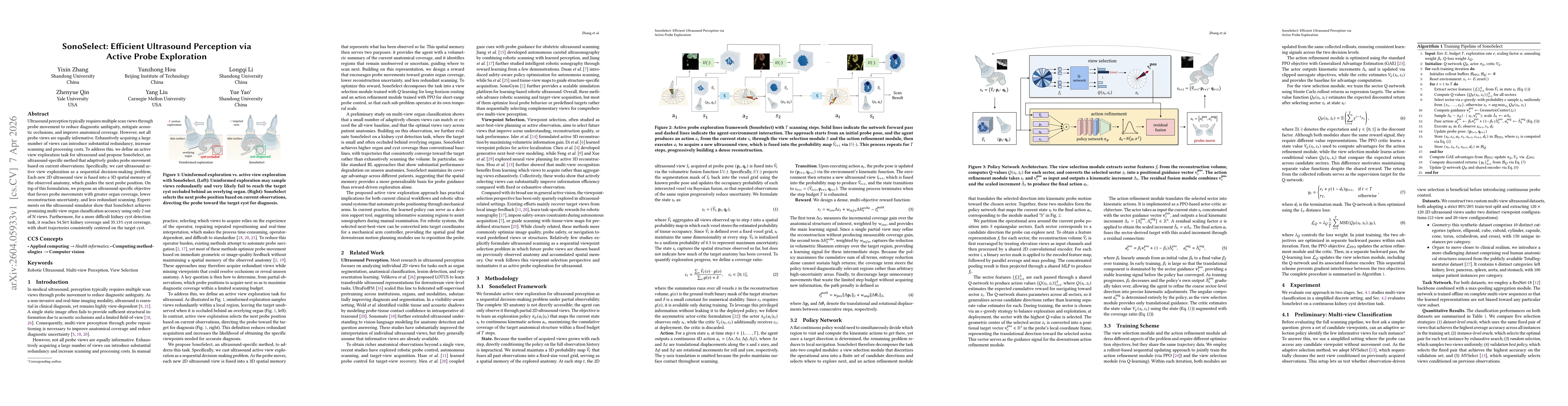Thumbnail for SonoSelect: Efficient Ultrasound Perception via Active Probe Exploration