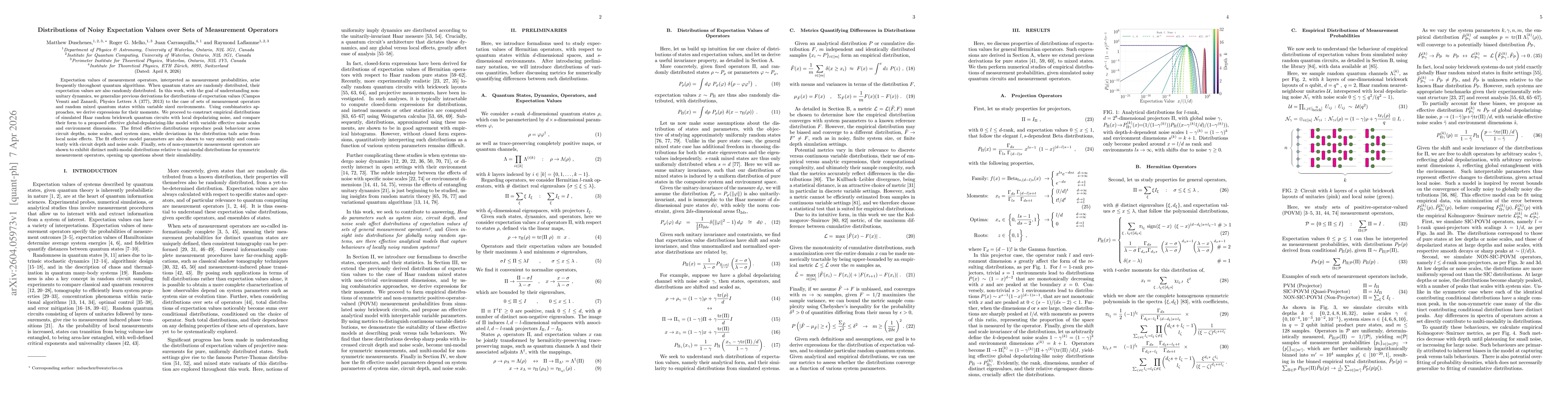 Thumbnail for Distributions of Noisy Expectation Values over Sets of Measurement Operators