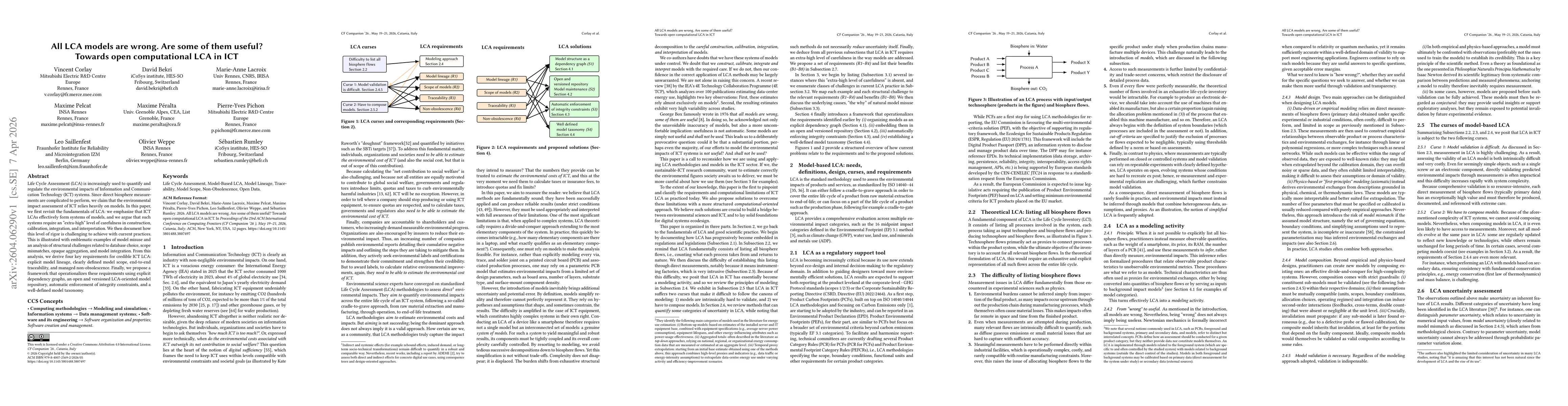 Thumbnail for All LCA models are wrong. Are some of them useful? Towards open computational LCA in ICT