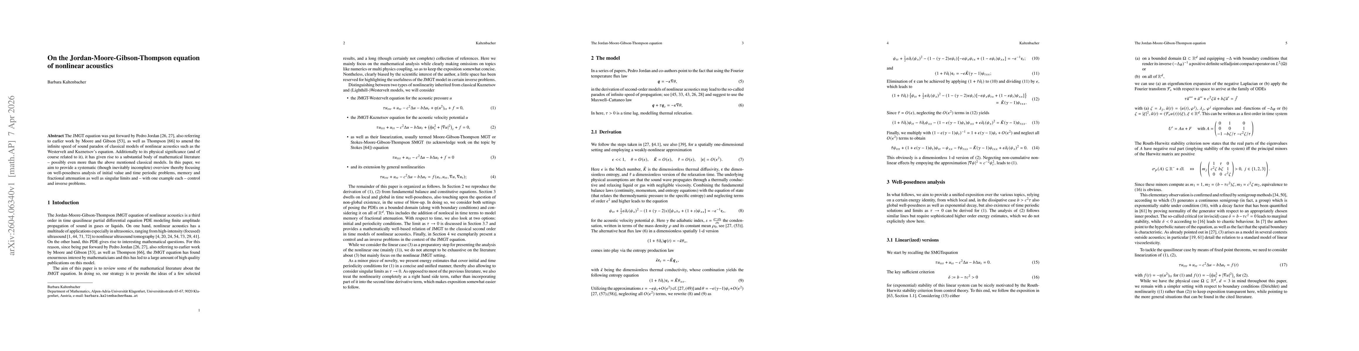 Thumbnail for On the Jordan-Moore-Gibson-Thompson equation of nonlinear acoustics