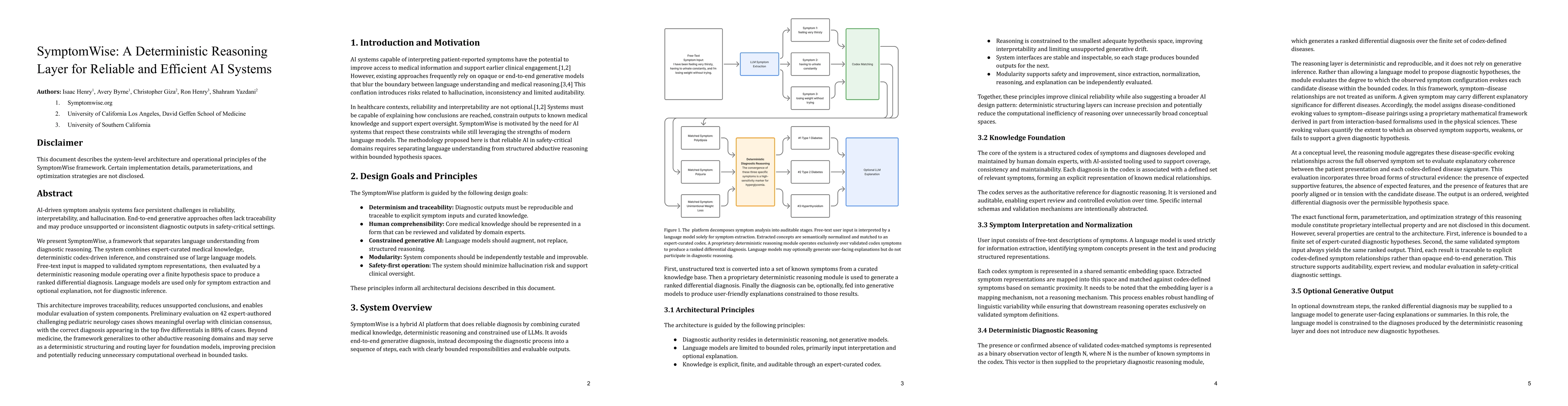 Thumbnail for SymptomWise: A Deterministic Reasoning Layer for Reliable and Efficient AI Systems