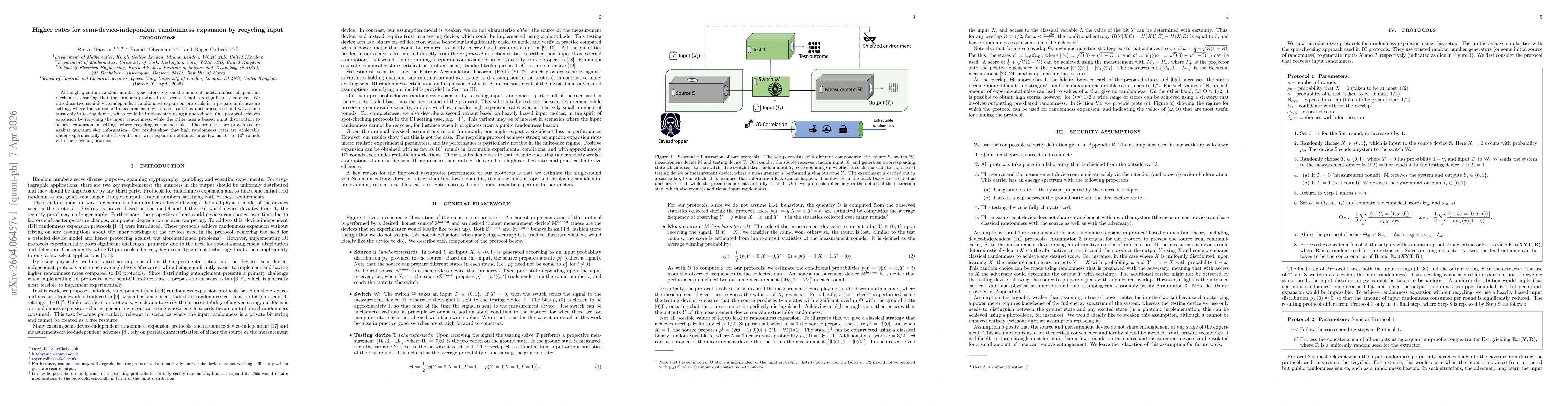 Thumbnail for Higher rates for semi-device-independent randomness expansion by recycling input randomness