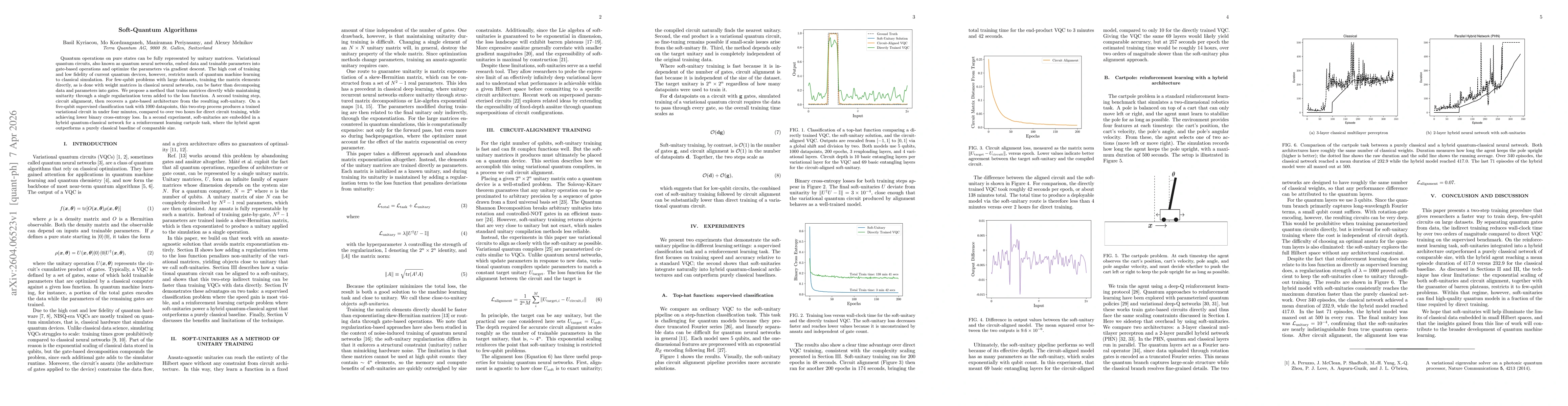 Thumbnail for Soft-Quantum Algorithms