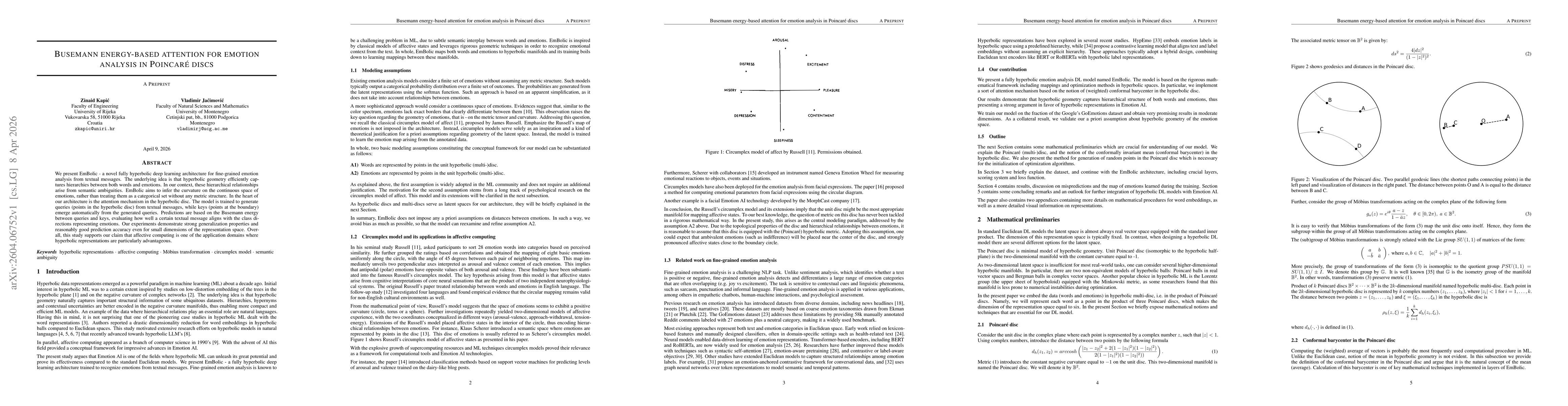 Thumbnail for Busemann energy-based attention for emotion analysis in Poincaré discs