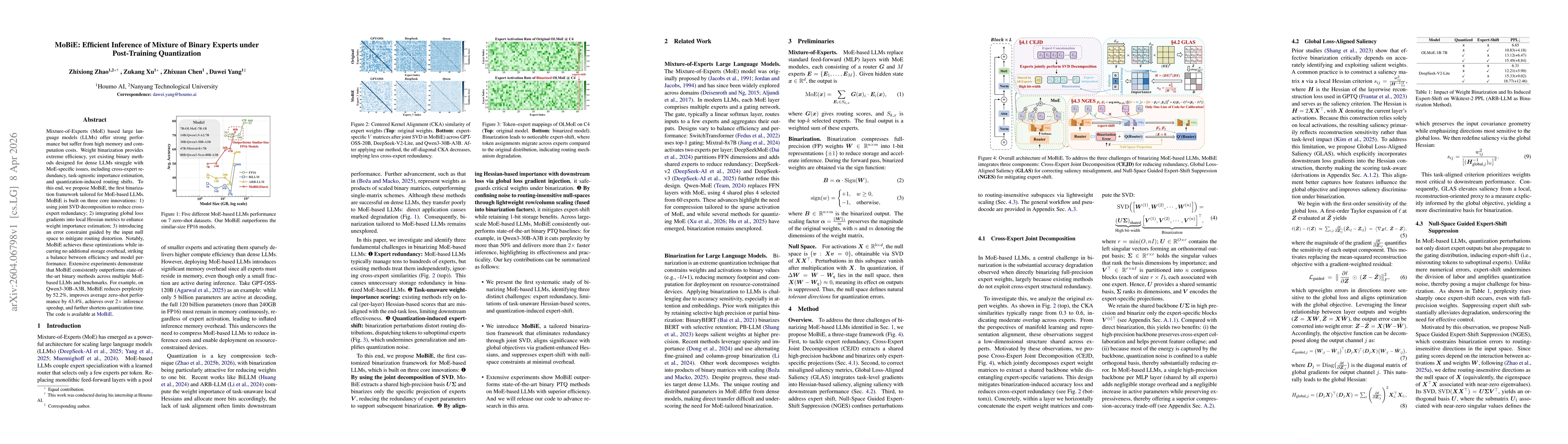 Thumbnail for MoBiE: Efficient Inference of Mixture of Binary Experts under Post-Training Quantization