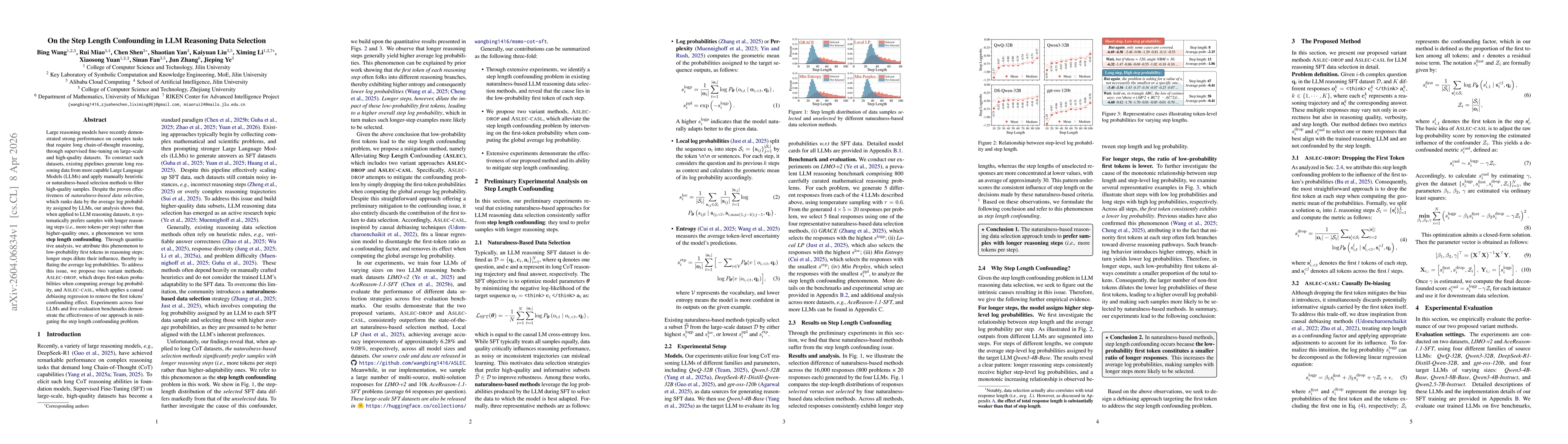 Thumbnail for On the Step Length Confounding in LLM Reasoning Data Selection