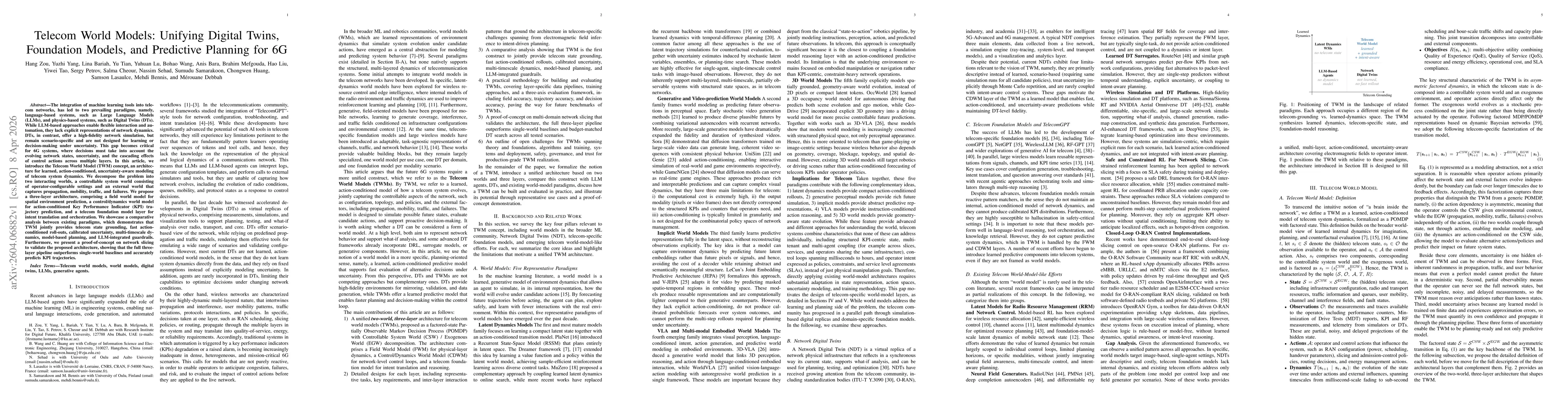 Thumbnail for Telecom World Models: Unifying Digital Twins, Foundation Models, and Predictive Planning for 6G