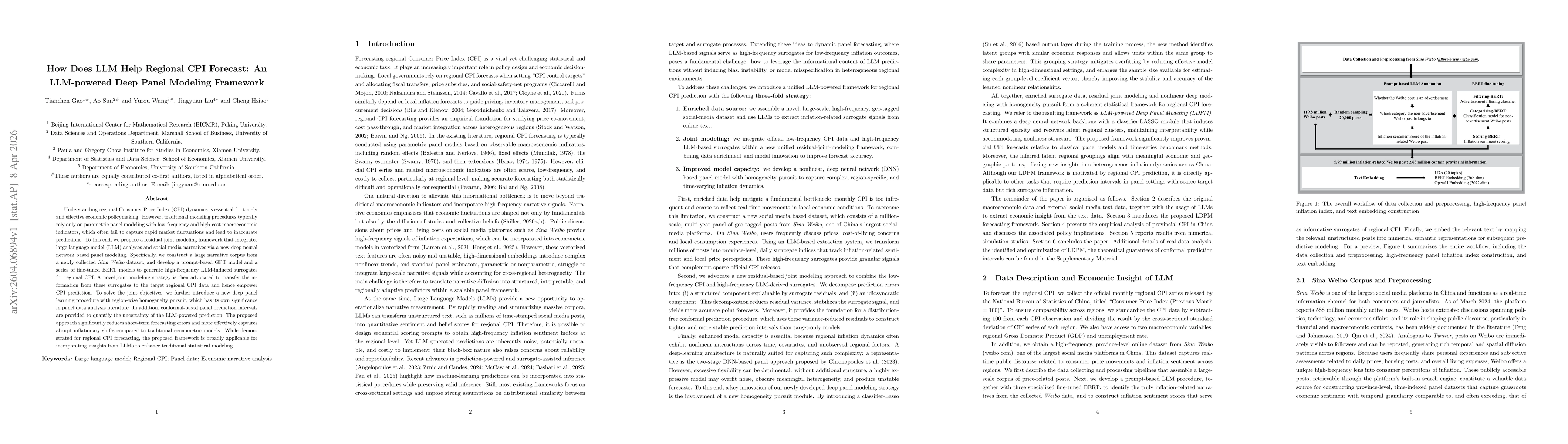 Thumbnail for How Does LLM Help Regional CPI Forecast: An LLM-powered Deep Panel Modeling Framework