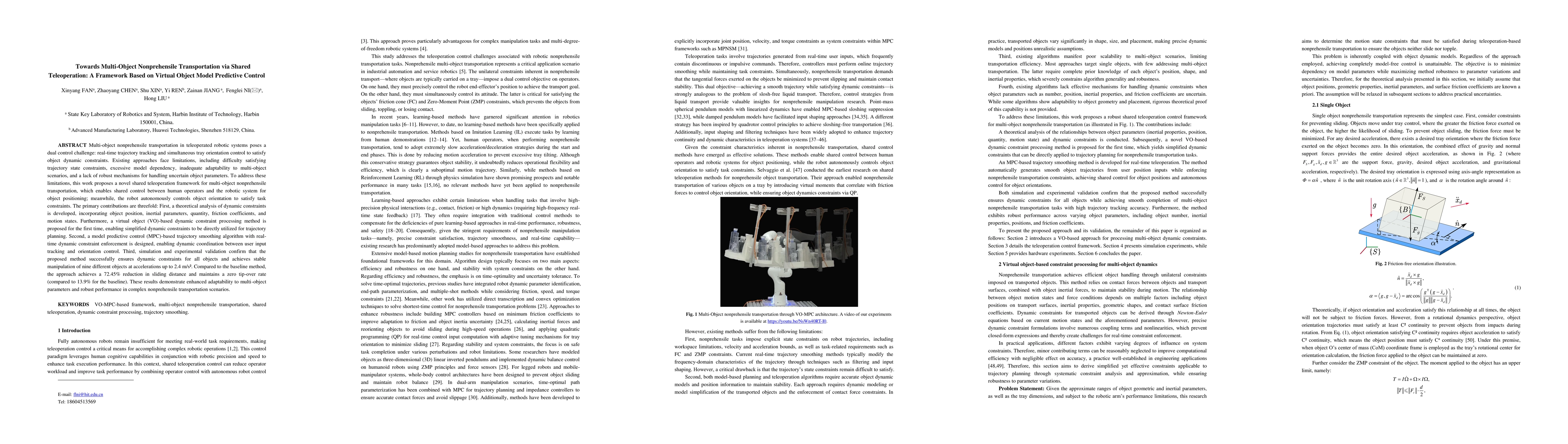 Thumbnail for Towards Multi-Object Nonprehensile Transportation via Shared Teleoperation: A Framework Based on Virtual Object Model Predictive Control