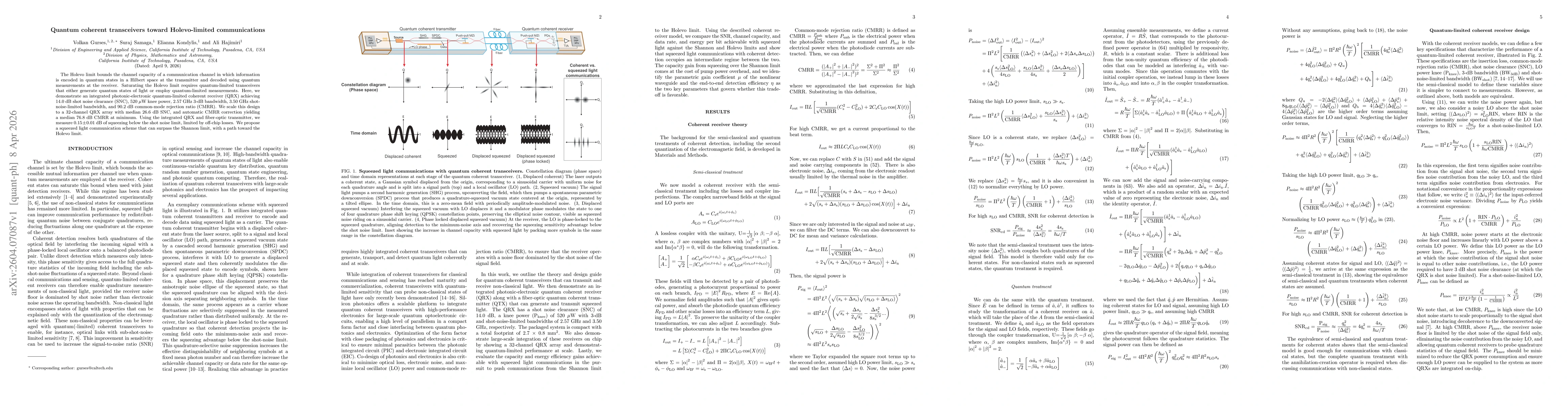 Thumbnail for Quantum coherent transceivers toward Holevo-limited communications