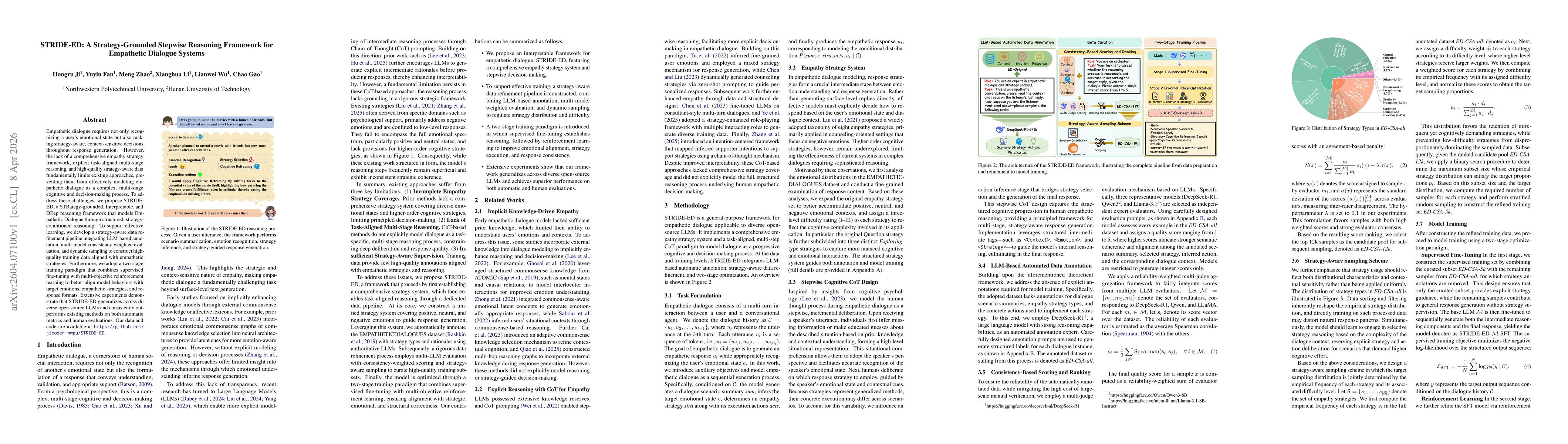 Thumbnail for STRIDE-ED: A Strategy-Grounded Stepwise Reasoning Framework for Empathetic Dialogue Systems