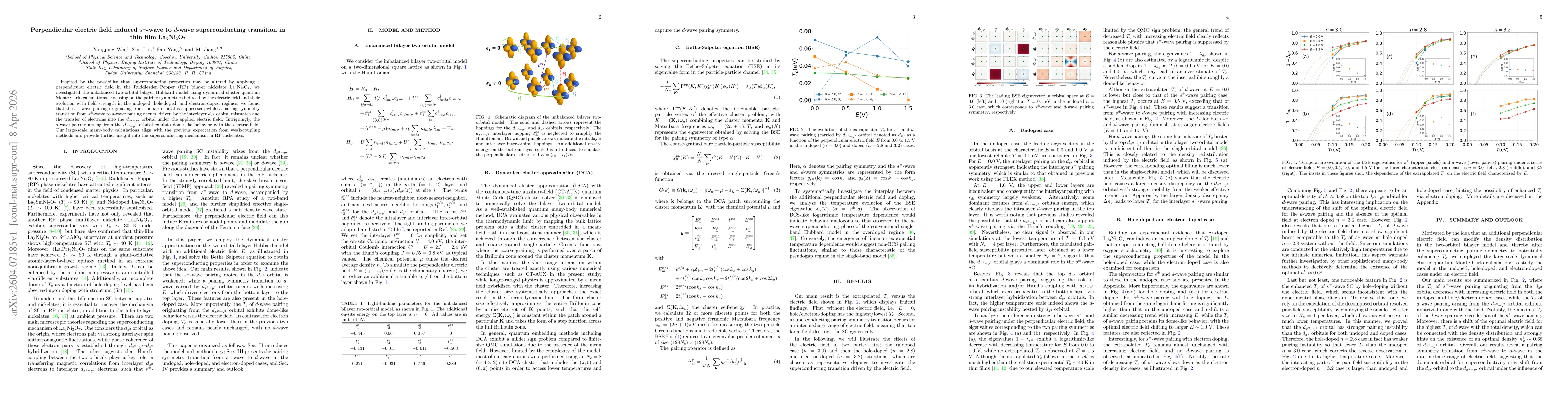 Thumbnail for Perpendicular electric field induced $s^\pm$-wave to $d$-wave superconducting transition in thin film La$_3$Ni$_2$O$_7$