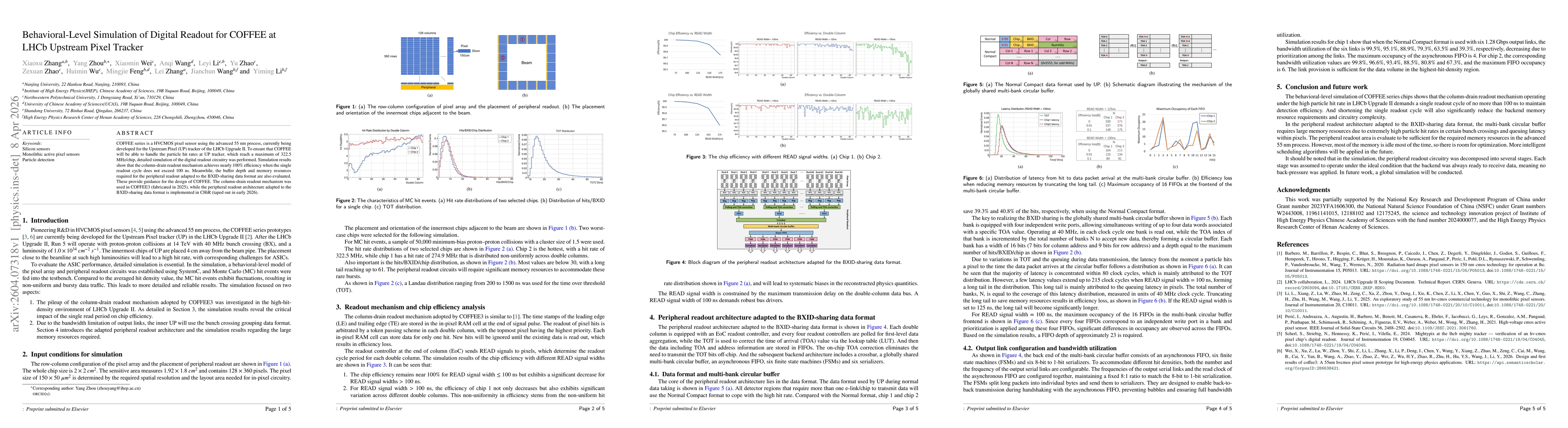 Thumbnail for Behavioral-Level Simulation of Digital Readout for COFFEE at LHCb Upstream Pixel Tracker