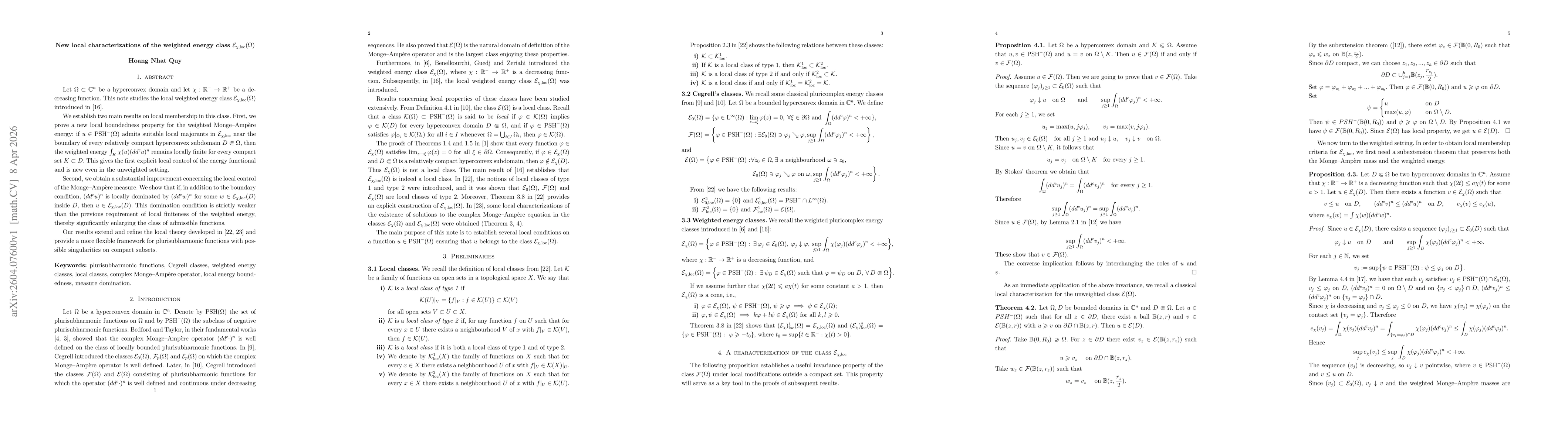 Thumbnail for New local characterizations of the weighted energy class $\mathcal{E}_{χ,\mathrm{loc}}(Ω)$
