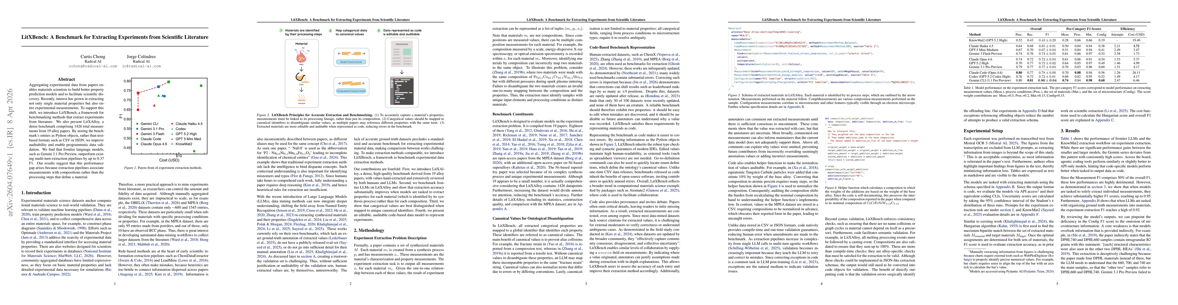 Thumbnail for LitXBench: A Benchmark for Extracting Experiments from Scientific Literature