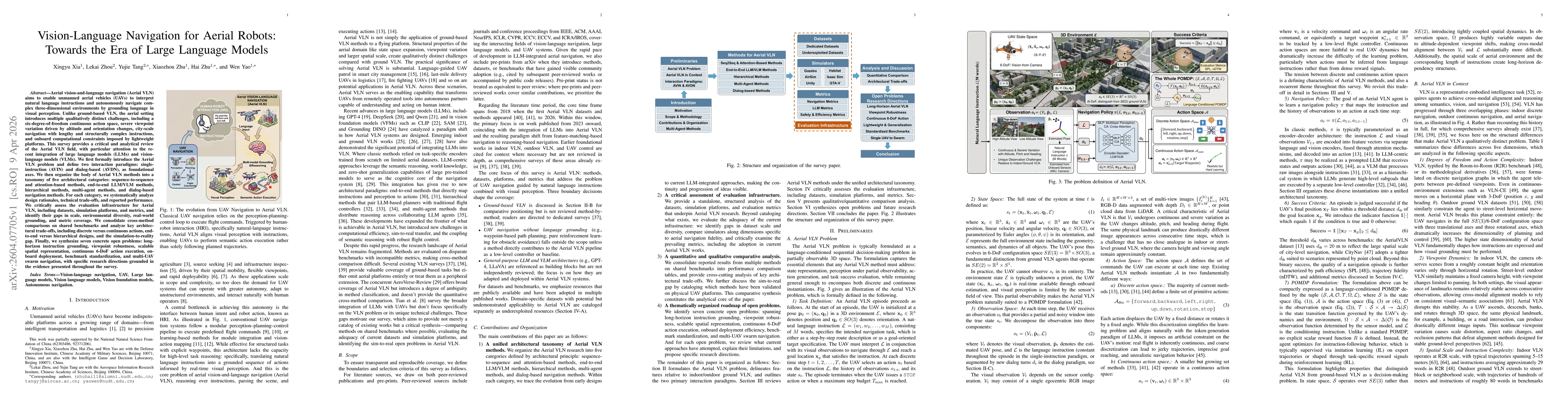 Thumbnail for Vision-Language Navigation for Aerial Robots: Towards the Era of Large Language Models